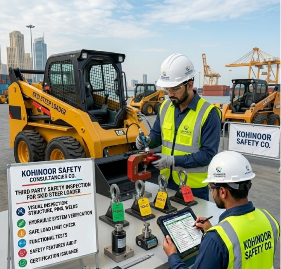 Third Party Safety Inspection For Skid Steer Loader